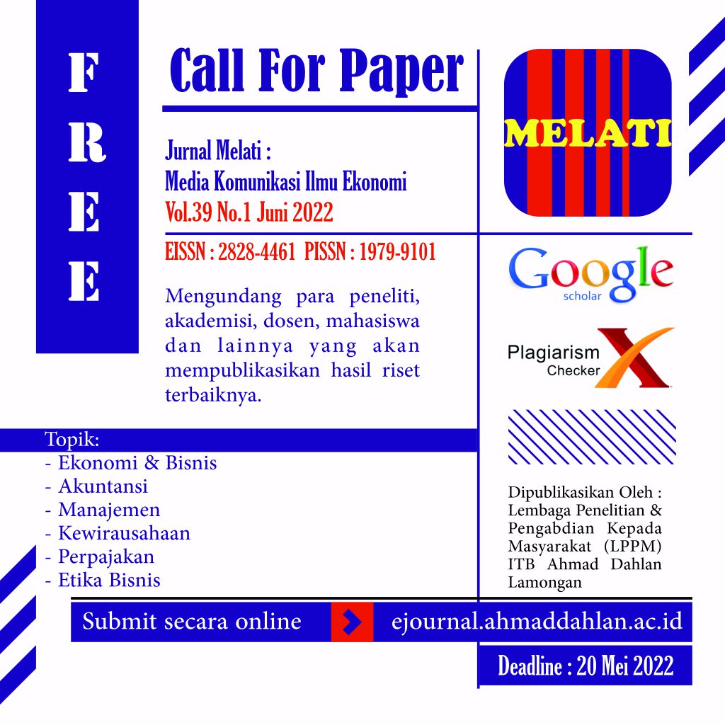 call for paper jurnal melati edisi juni 2022